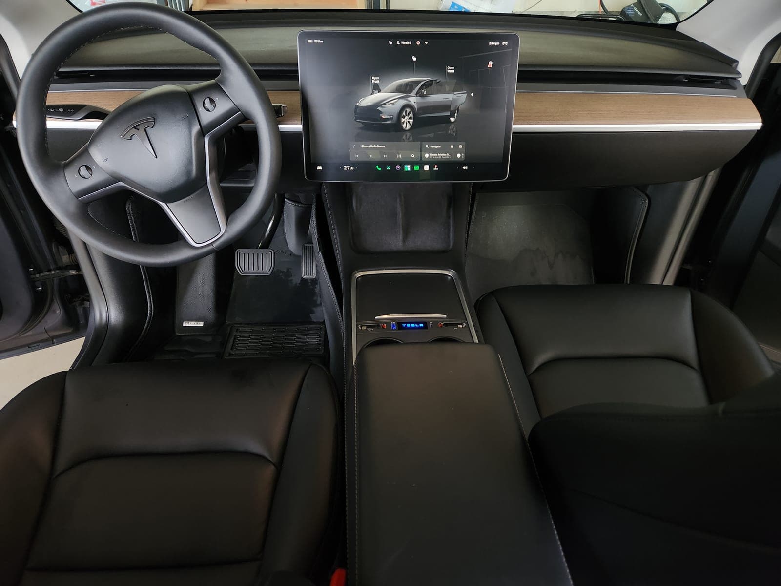 Tesla Model Y · Interior Deep Clean after detailing